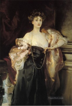  Vincent Oil Painting - Portrait of Lady Helen Vincent Viscountess dAbernon John Singer Sargent